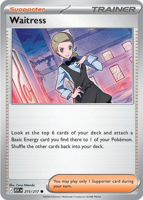 Waitress (#215/217) (ME: Ascended Heroes) Near Mint