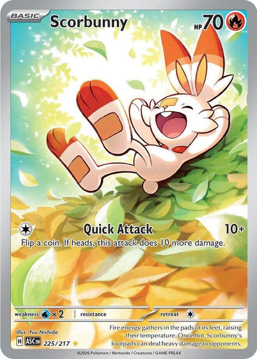 Image for Scorbunny (225/217) [ME: Ascended Heroes] - Pokemon