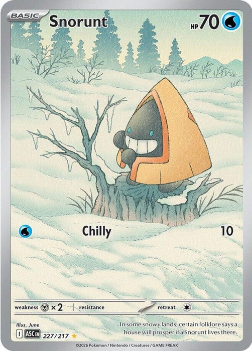 Snorunt - 227/217 (#227/217) (ME: Ascended Heroes) Near Mint Holofoil