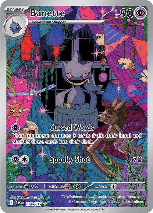 Banette 234 217 (#234/217) (ME: Ascended Heroes) Near Mint Holofoil