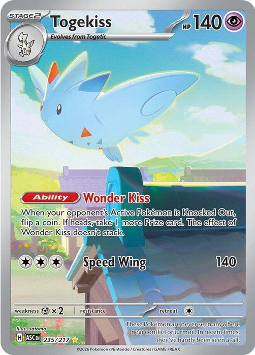 Togekiss 235 217 (#235/217) (ME: Ascended Heroes) Near Mint Holofoil
