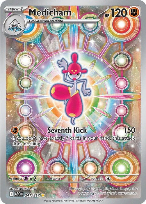 Medicham 241 217 (#241/217) (ME: Ascended Heroes) Near Mint Holofoil