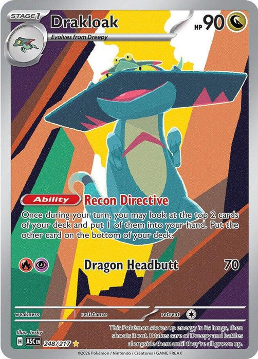 Drakloak 248 217 (#248/217) (ME: Ascended Heroes) Near Mint Holofoil
