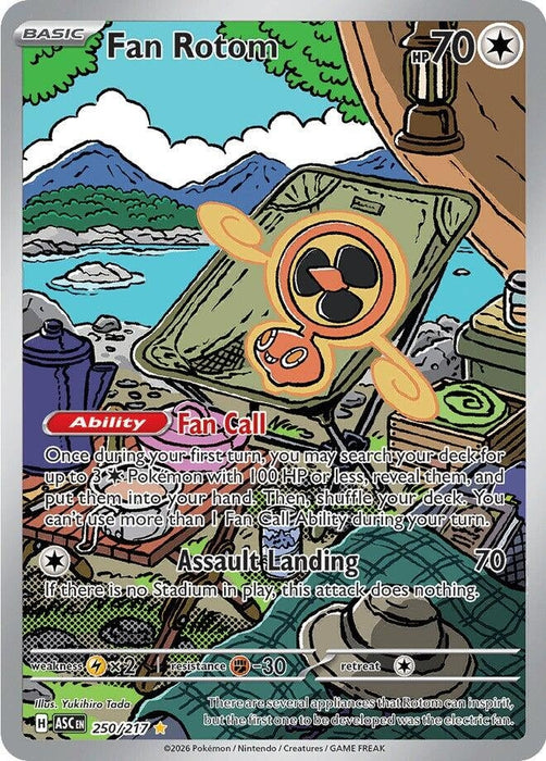 Image for Fan Rotom (250/217) [ME: Ascended Heroes] - Pokemon