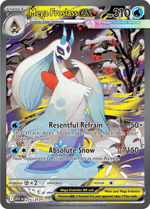 Image for Mega Froslass ex (275/217) [ME: Ascended Heroes] - Pokemon