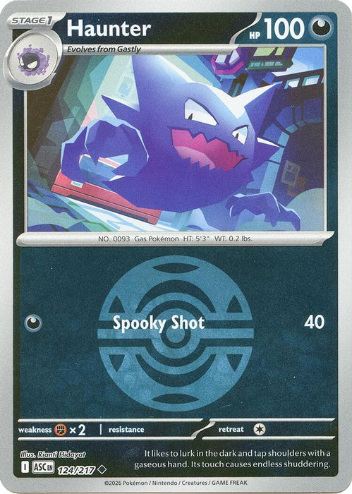 Haunter Dusk Ball (#124/217) (ME: Ascended Heroes) Near Mint Reverse Holofoil