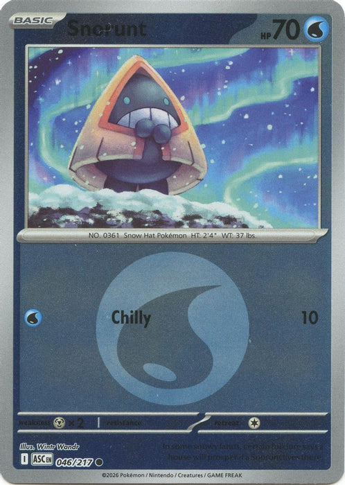 Snorunt 046 217 Energy Symbol Pattern (#046/217) (ME: Ascended Heroes) Near Mint Reverse Holofoil
