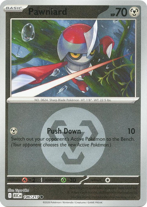 Pawniard Energy Symbol Pattern (#146/217) (ME: Ascended Heroes) Near Mint Reverse Holofoil