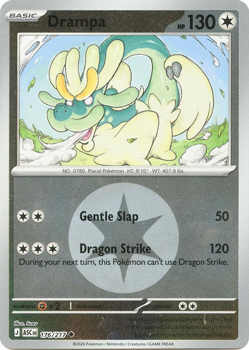 Drampa Energy Symbol Pattern (#176/217) (ME: Ascended Heroes) Near Mint Reverse Holofoil