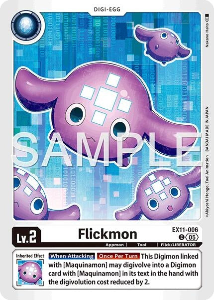 Image for Flickmon (EX11-006 C) - Digimon Card Game