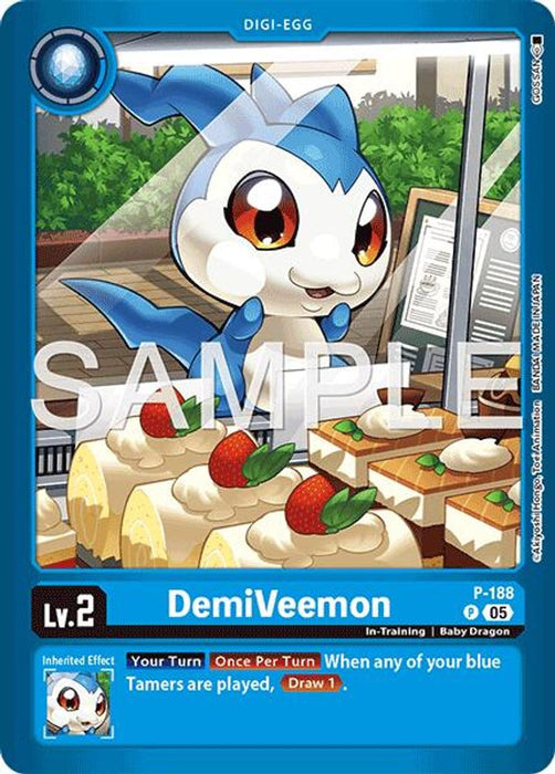 DemiVeemon (#P-188 P) (Limited Card Pack -Another Knight-) Near Mint Foil