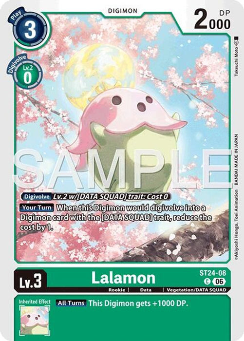 Lalamon (#ST24-08 C) (Starter Deck 24: Data Squad) Near Mint