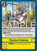 Image for Physical Training (Reprint) (P-105 P) [Advanced Booster Digimon Generation] - Digimon Card Game