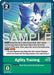 Agility Training (Reprint) (#P-106 P) (Advanced Booster Digimon Generation) Near Mint Foil