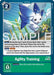 Image for Agility Training (Reprint) (P-106 P) [Advanced Booster Digimon Generation] - Digimon Card Game