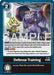 Defense Training (Reprint) (#P-107 P) (Advanced Booster Digimon Generation) Near Mint Foil