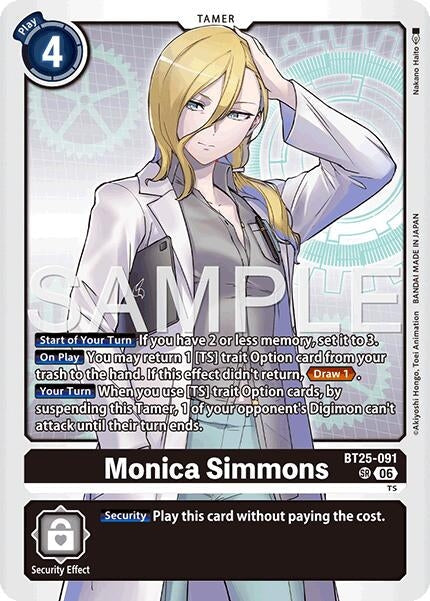 Image for Monica Simmons (BT25-091) - Digimon Card Game