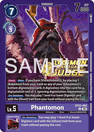 Phantomon (Judge Pack 9) (#BT23-065 U) (Hackers' Slumber)
