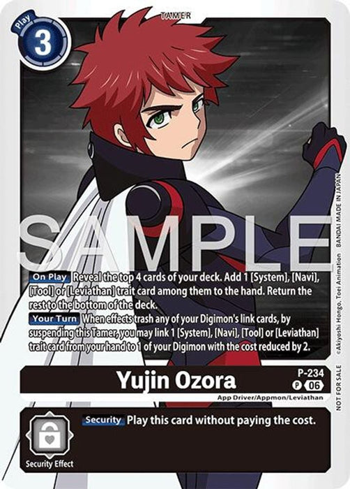 Yujin Ozora (Store Tournament 2026 Vol. 2 Participation Pack) (#P-234 P) (Digimon Promotion Cards)