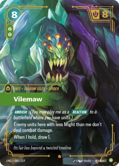 Vilemaw (#060/219) (Unleashed) Near Mint Foil