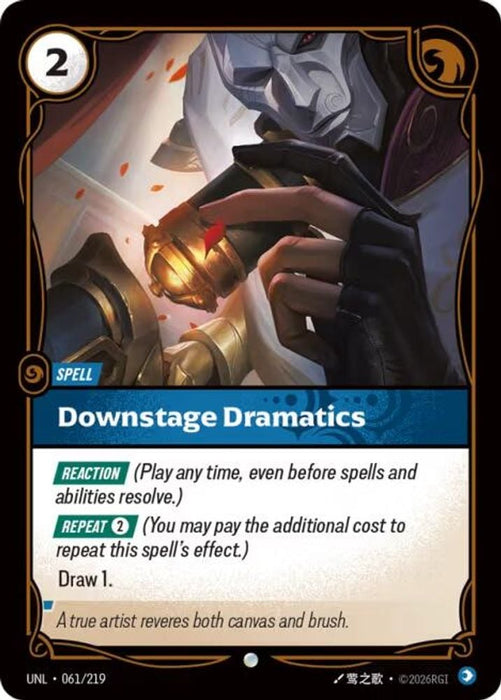 Downstage Dramatics (#061/219) (Unleashed) Near Mint