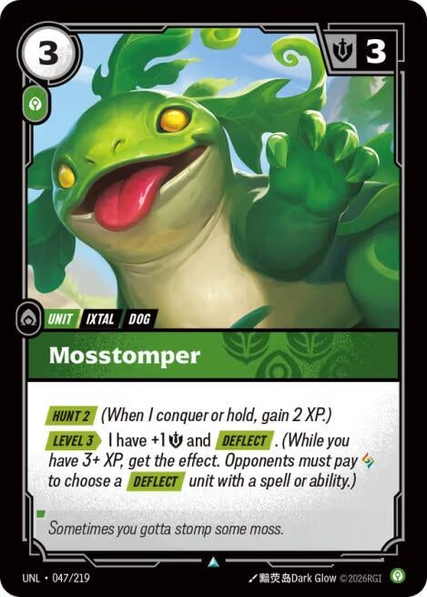 Image for Mosstomper (047/219) [Unleashed] - Riftbound: League of Legends Trading Card Game