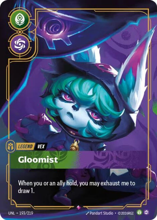 Vex, Gloomist (#193/219) (Unleashed) Near Mint Foil