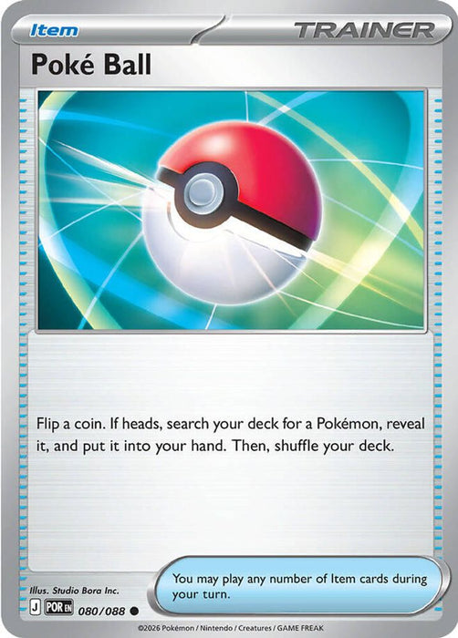 Poke Ball (#080/088) (ME03: Perfect Order) Near Mint Reverse Holofoil