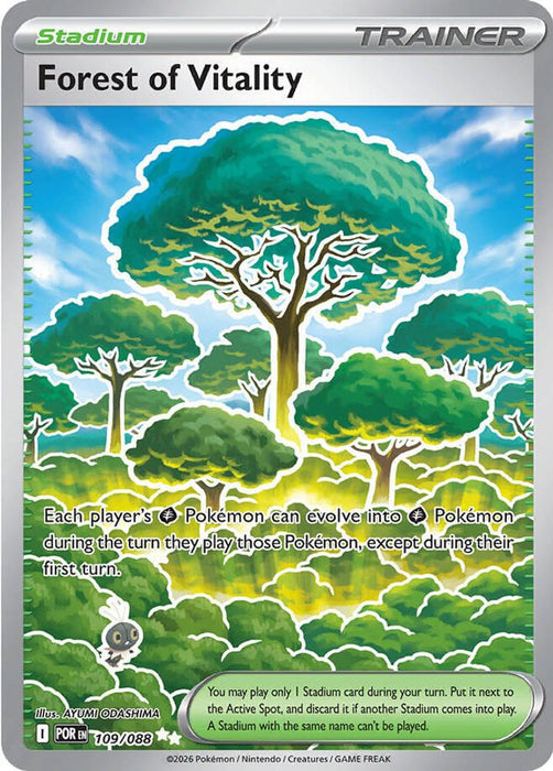 Forest of Vitality (#109/088) (ME03: Perfect Order) Near Mint Holofoil