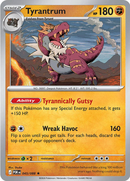 Tyrantrum (#045/088) (ME03: Perfect Order)