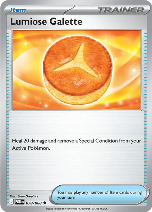 Lumiose Galette (#078/088) (ME03: Perfect Order) Near Mint Reverse Holofoil