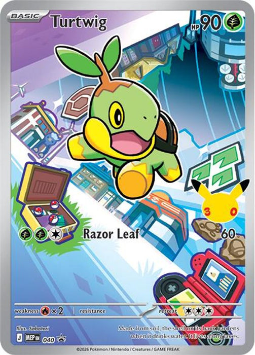 Turtwig - 040 (#040) (ME: Mega Evolution Promo) Near Mint Holofoil