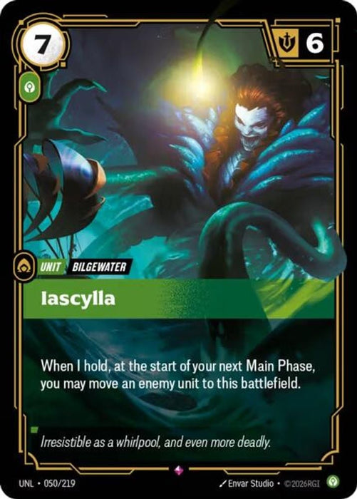 Iascylla (#050/219) (Unleashed) Near Mint Foil