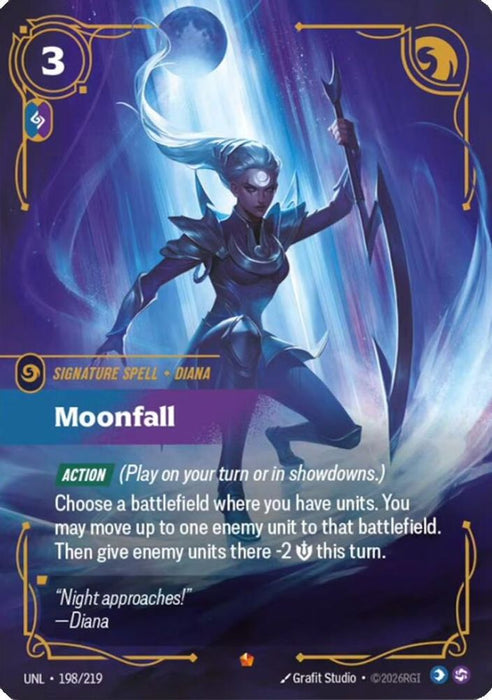 Moonfall (#198/219) (Unleashed) Near Mint Foil