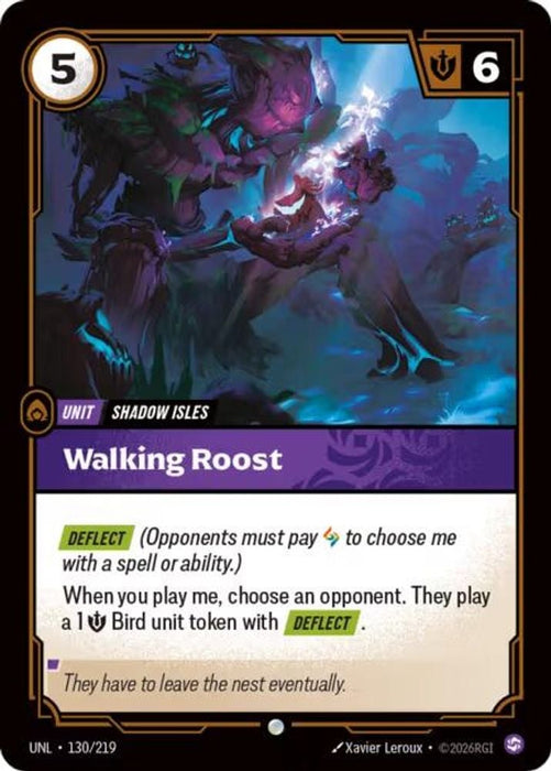 Walking Roost (#130/219) (Unleashed) Near Mint