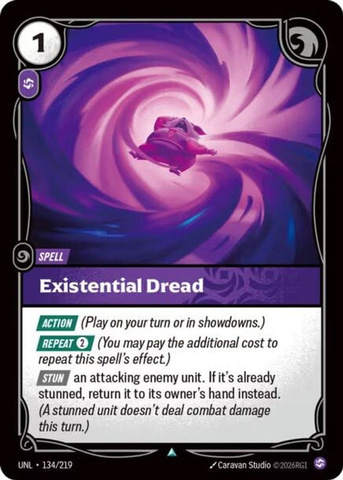 Existential Dread (#134/219) (Unleashed) Near Mint