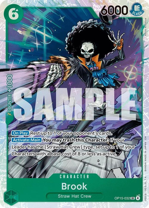 Brook OP15 032 (#OP15-032) (Adventure on Kami's Island)
