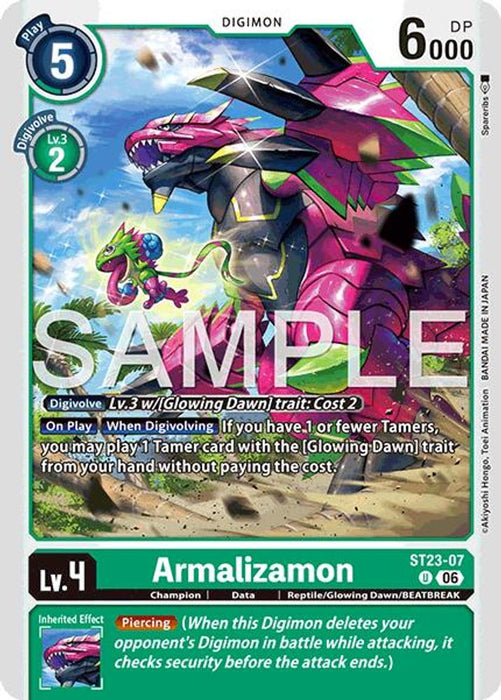 Armalizamon (#ST23-07 U) (Starter Deck 23: Beatbreak) Near Mint