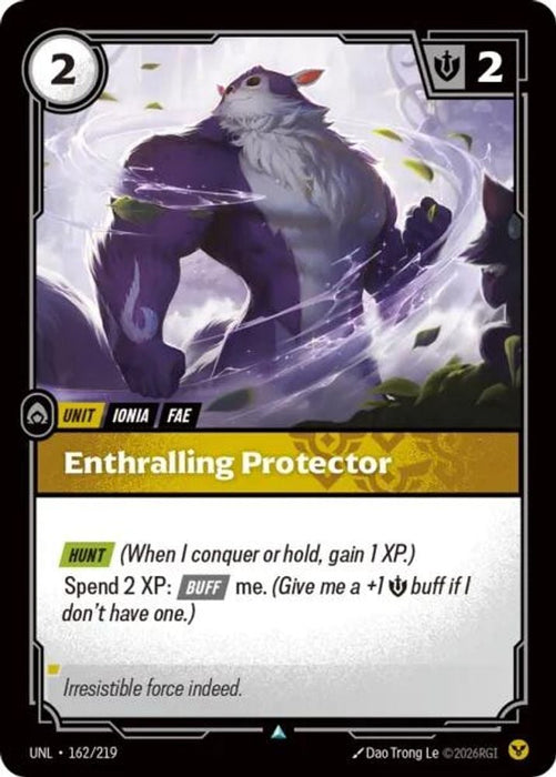 Enthralling Protector (#162/219) (Unleashed) Near Mint