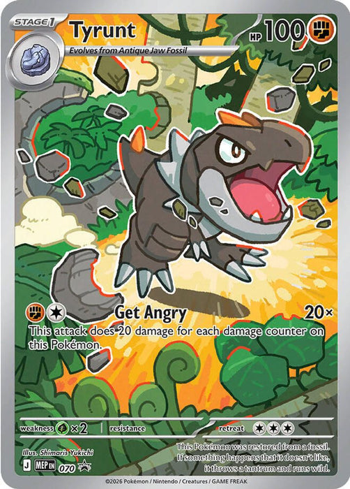 Tyrunt - 070 (#070) (ME: Mega Evolution Promo) Near Mint Holofoil