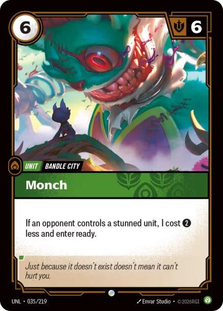 Image for Monch (035/219) [Unleashed] - Riftbound: League of Legends Trading Card Game