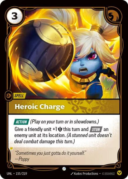 Heroic Charge (#155/219) (Unleashed) Near Mint