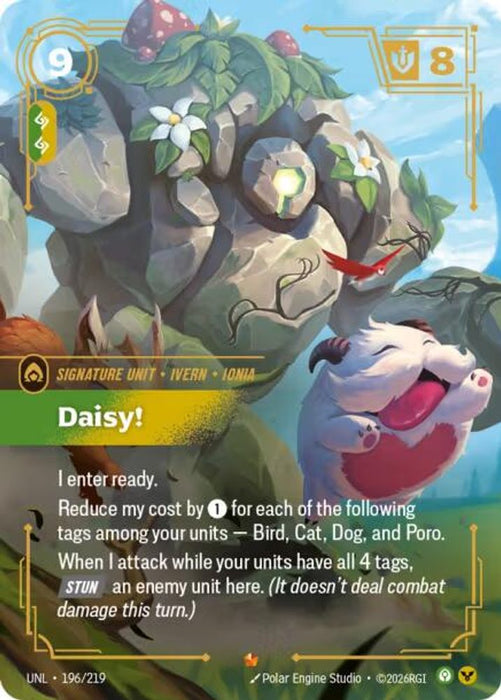 Daisy! (#196/219) (Unleashed) Near Mint Foil
