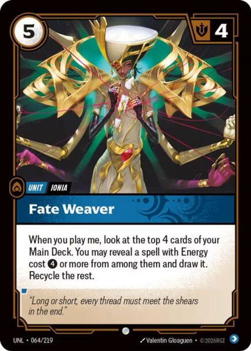 Fate Weaver (#064/219) (Unleashed) Near Mint