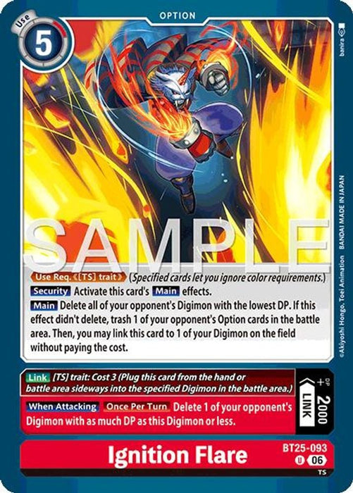 Ignition Flare (#BT25-093 U) (Dual Revolution) Near Mint