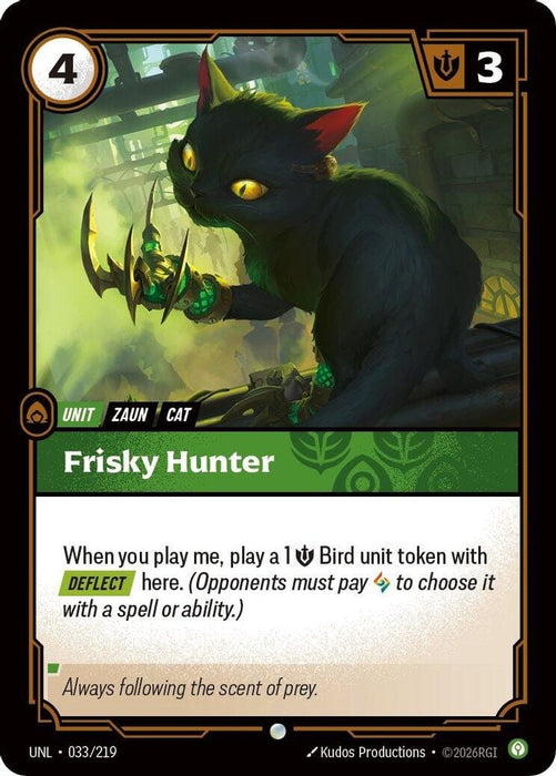 Frisky Hunter (#033/219) (Unleashed) Near Mint
