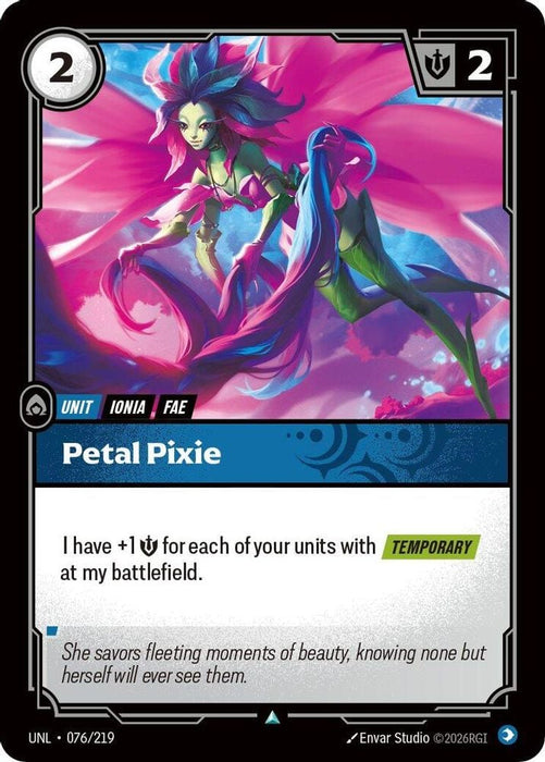 Petal Pixie (#076/219) (Unleashed) Near Mint