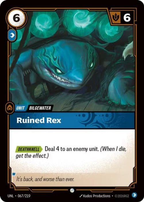 Ruined Rex (#067/219) (Unleashed) Near Mint