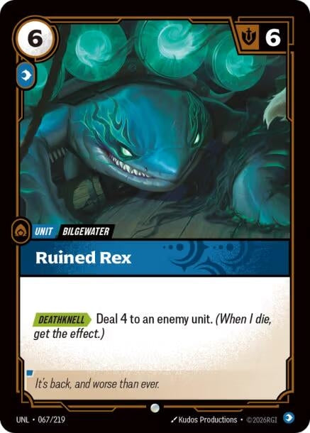 Image for Ruined Rex (067/219) [Unleashed] - Riftbound: League of Legends Trading Card Game