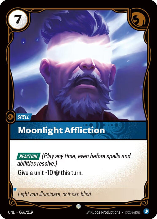 Image for Moonlight Affliction (066/219) [Unleashed] - Riftbound: League of Legends Trading Card Game
